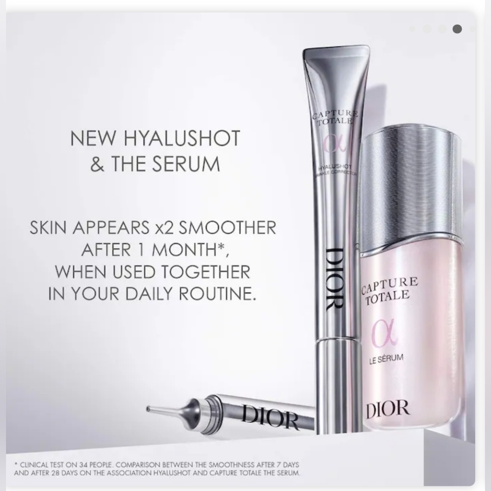 DIOR Capture Totale Hyalushot: Wrinkle Corrector 15ml - Picture 8 of 8